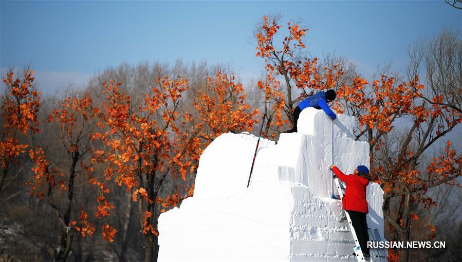 Международный конкурс снежной скульптуры в Харбине