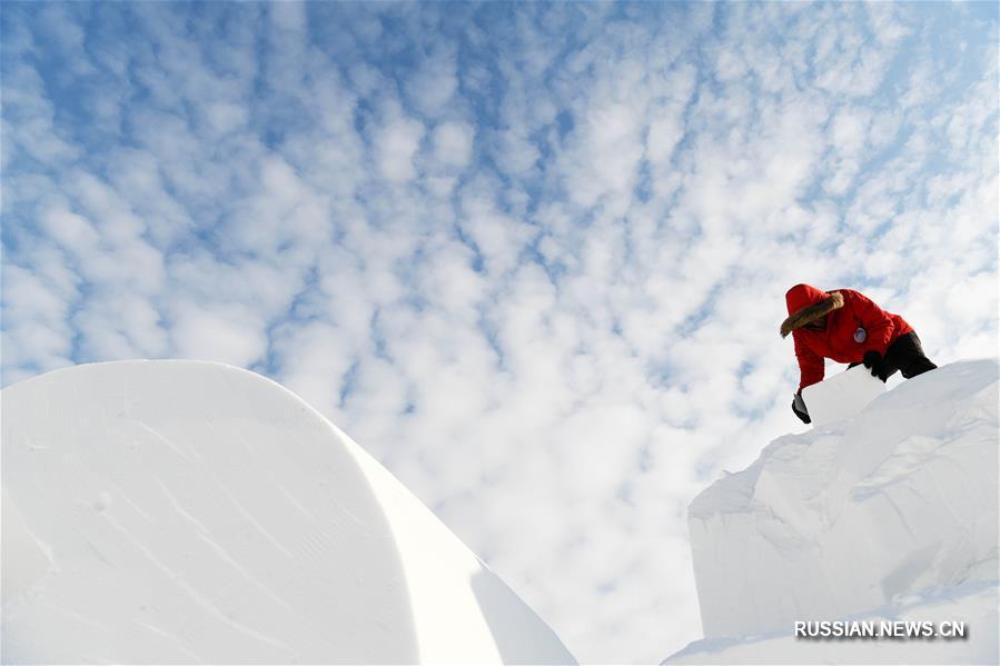 Международный конкурс снежной скульптуры в Харбине