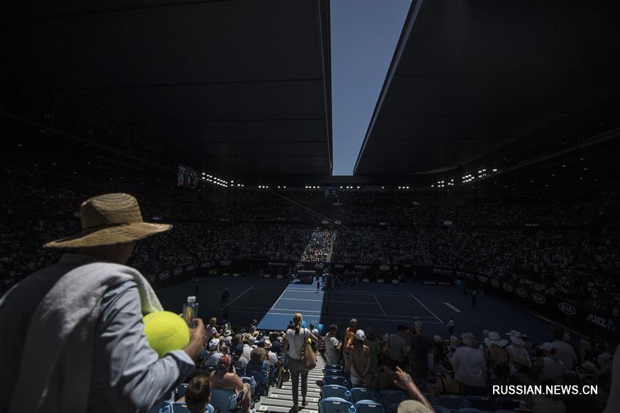 Открытый чемпионат Австралии-2019 продолжается, несмотря на жару