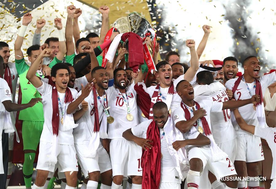 Сборная Катара выиграла Кубок Азии по футболу