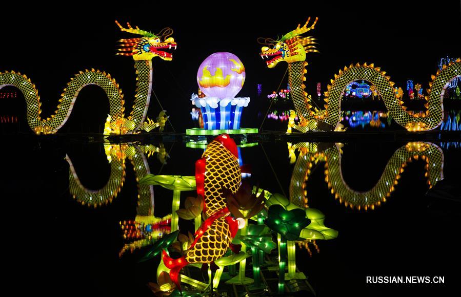 Фестиваль фонариков в Тайчжоу