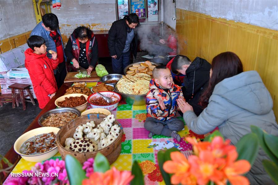 Новогодний сочельник в Китае