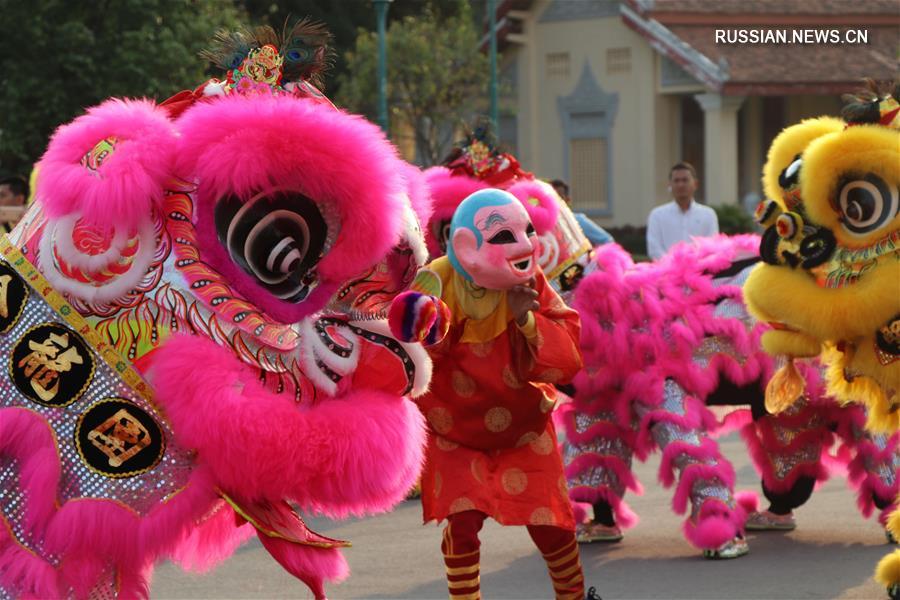 Китайцы встречают праздник Весны за рубежом