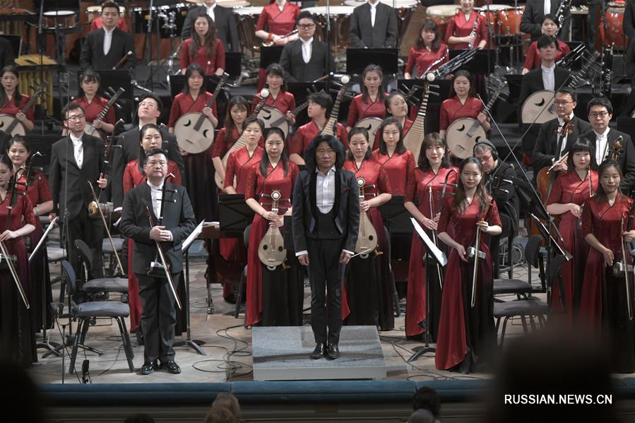 Большим концертом отметили праздник Весны в Санкт-Петербурге