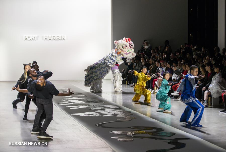 На Неделе моды в Нью-Йорке показаны китайские эламенты 