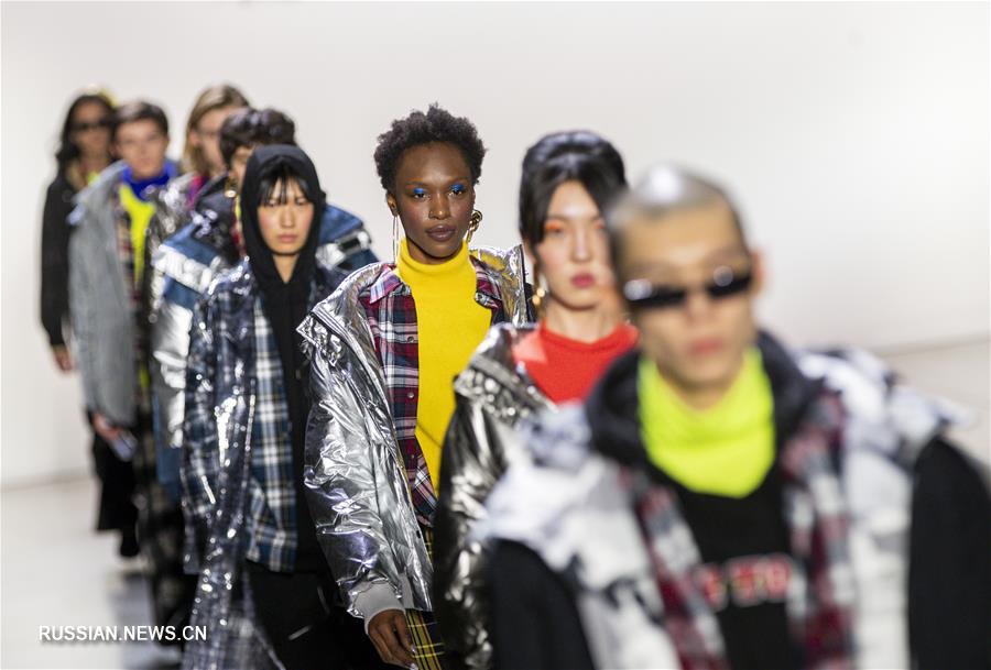 На Неделе моды в Нью-Йорке показаны китайские эламенты 
