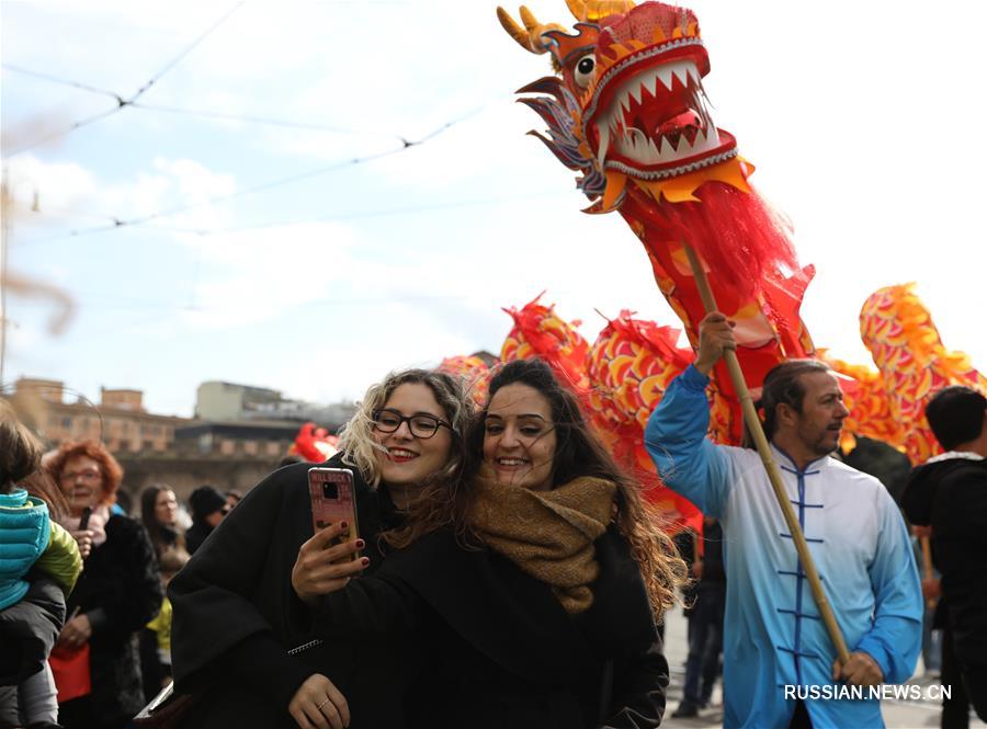 В Риме прошли праздничные мероприятия по случаю китайского праздника Весны 