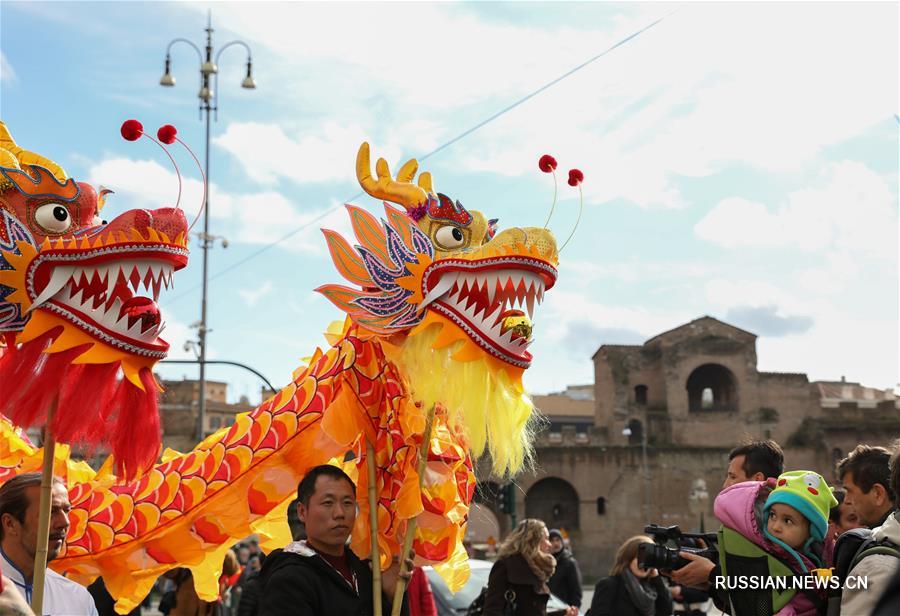 Китайский Новый год в Риме