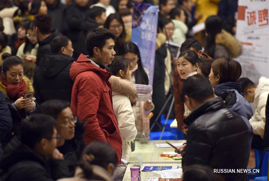 Ярмарки вакансий после праздника Весны в Китае