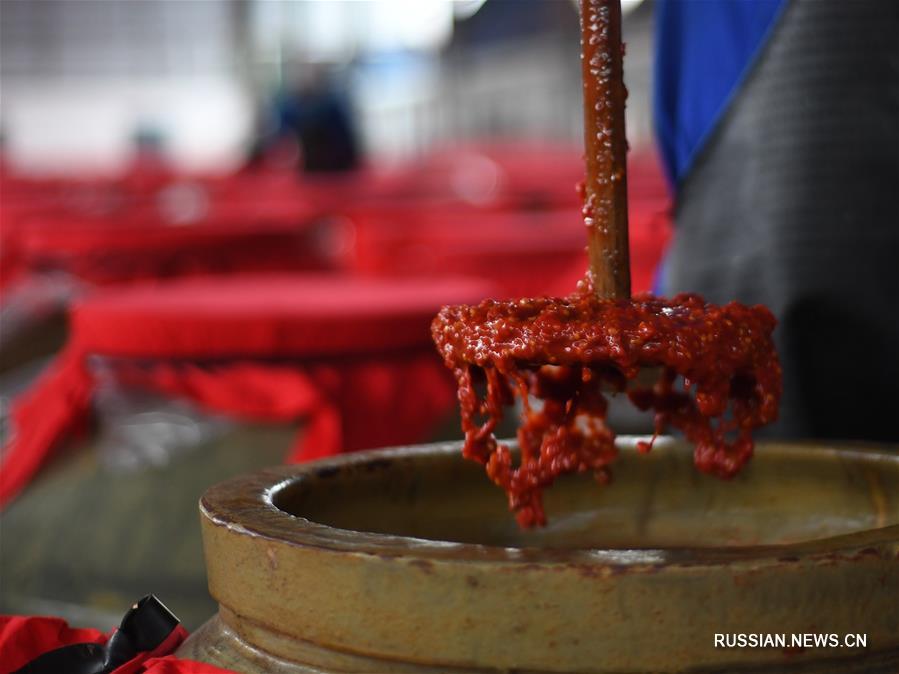 Хунсуаньтан -- традиционное кушанье жителей Цяньдуннаня