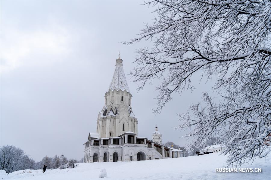 Музей-заповедник Коломенское в снегу