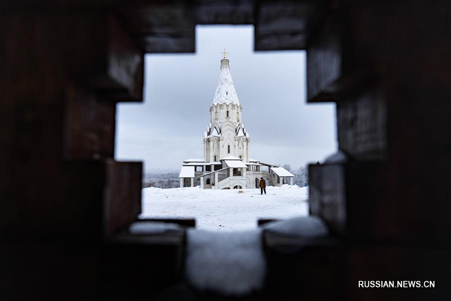 Музей-заповедник Коломенское в снегу