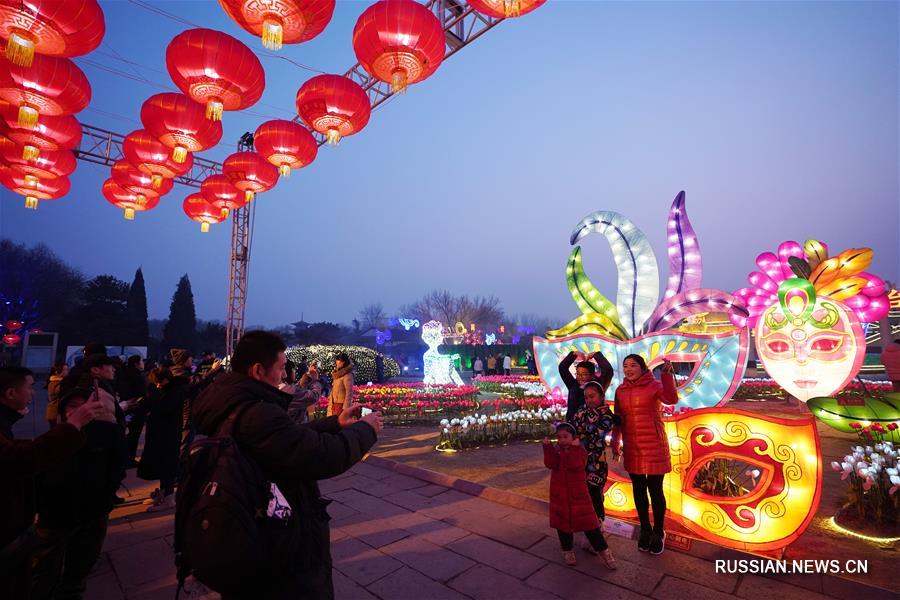 Праздник Фонарей отмечают по всему Китаю