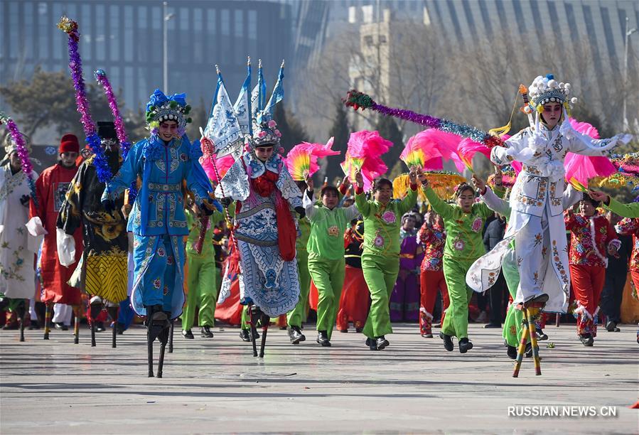 Праздник Фонарей отмечают по всему Китаю