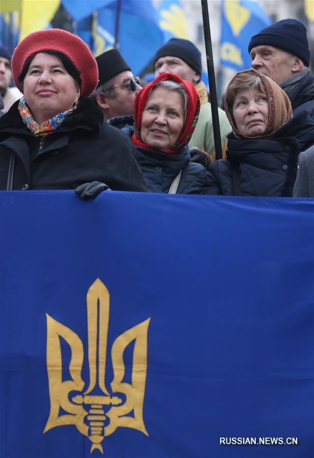 Вече за честные выборы президента прошло в Киеве