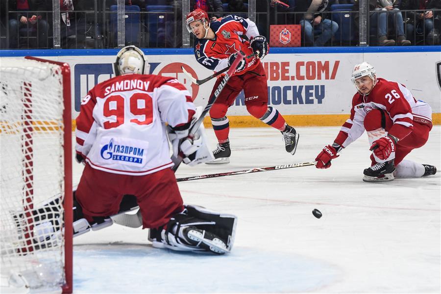 Хоккей -- Плей-офф КХЛ: ЦСКА -- Витязь