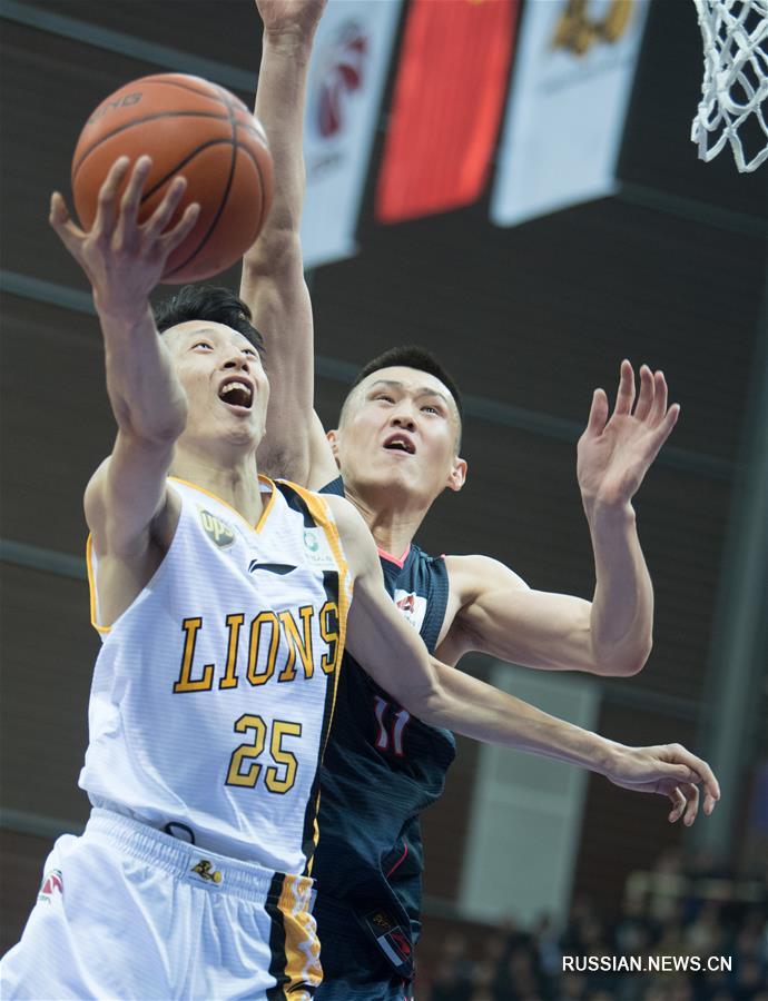 Баскетбол -- CBA-2018/2019: "Гуандун Дунгуань Иньхан" выиграл у "Чжэцзян Гуанша Кунгу"