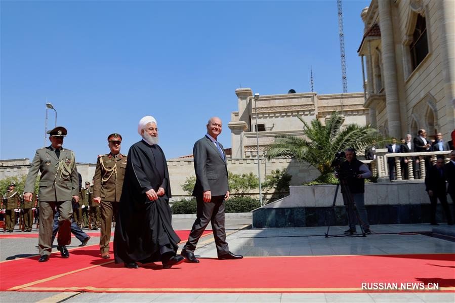 Президент Ирана прибыл в Ирак с визитом для обсуждения вопросов сотрудничества