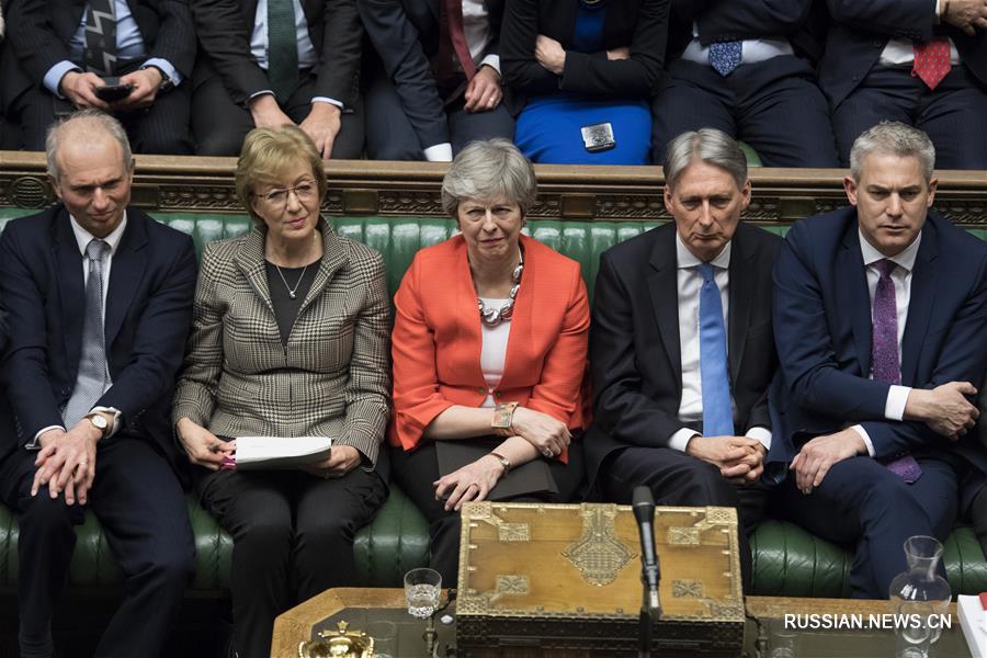 Нижняя палата британского парламента проголосовала против соглашения о выходе из ЕС