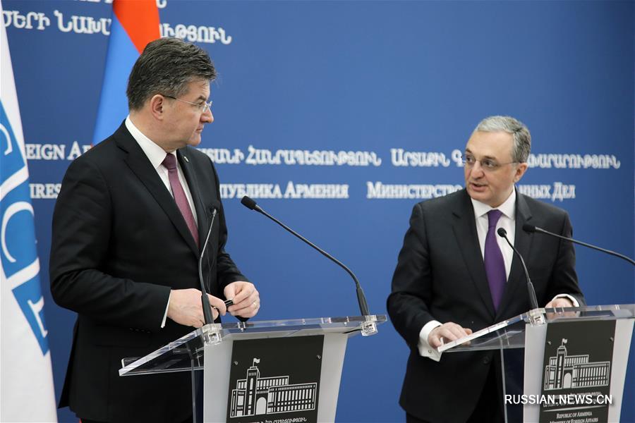 Действующий председатель ОБСЕ прибыл с рабочим визитом в Армению