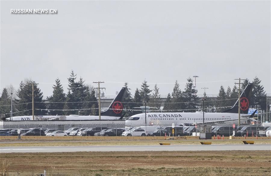 Канада приостанавливает полеты Boeing 737 MAX