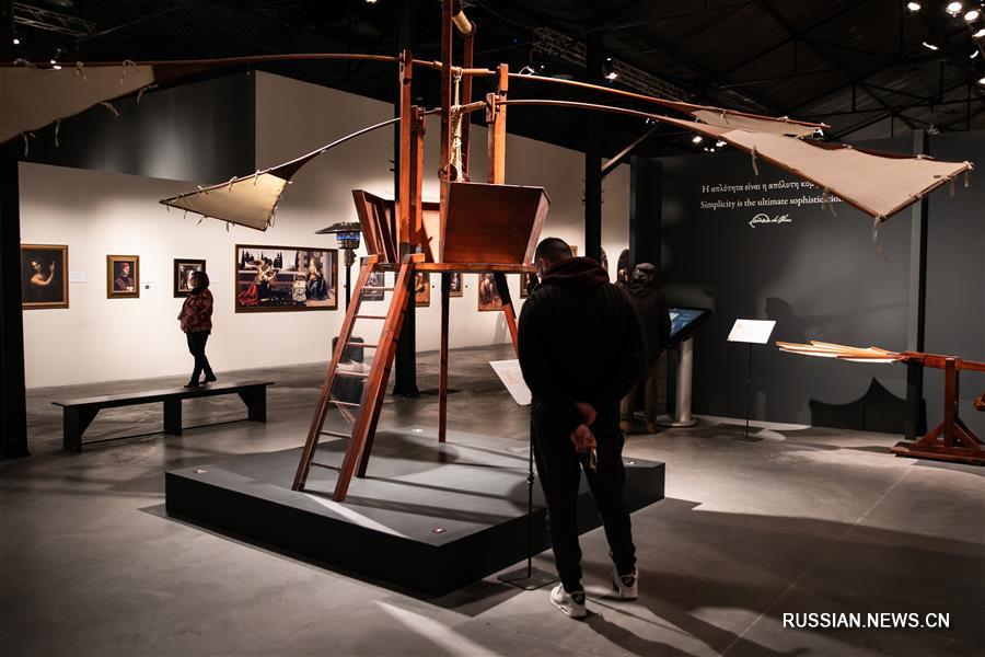 В Афинах открылась выставка "Леонардо да Винчи - 500 лет гения"