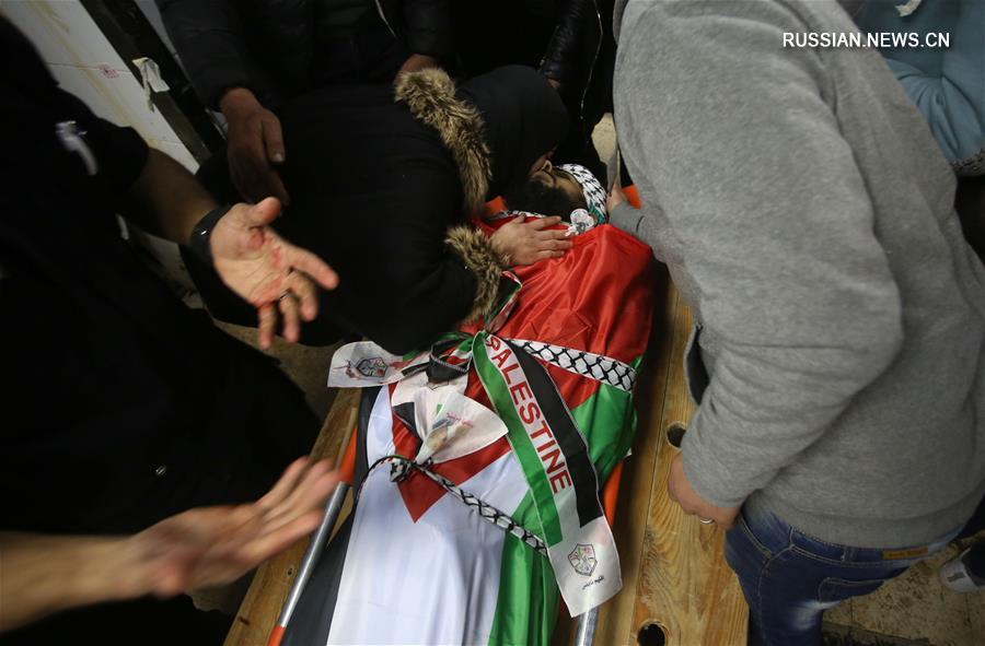 Трое палестинцев были застрелены израильскими военными