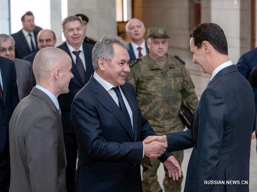 Россия будет и далее поддерживать борьбу сирийского правительства с терроризмом -- С. Шойгу