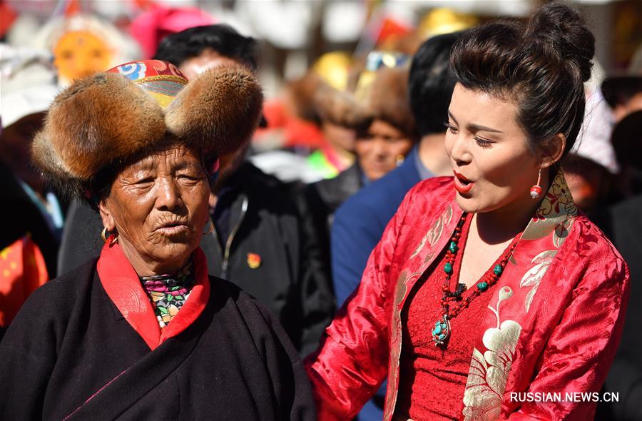 Кэсун -- первая тибетская деревня на пути демократических преобразований  