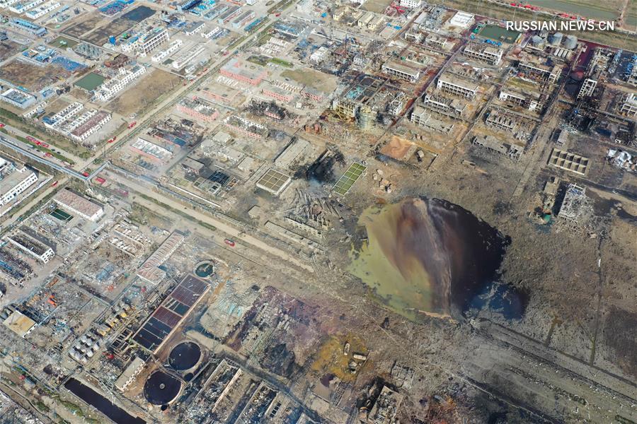 Число жертв взрыва на химическом заводе в провинции Цзянсу увеличилось