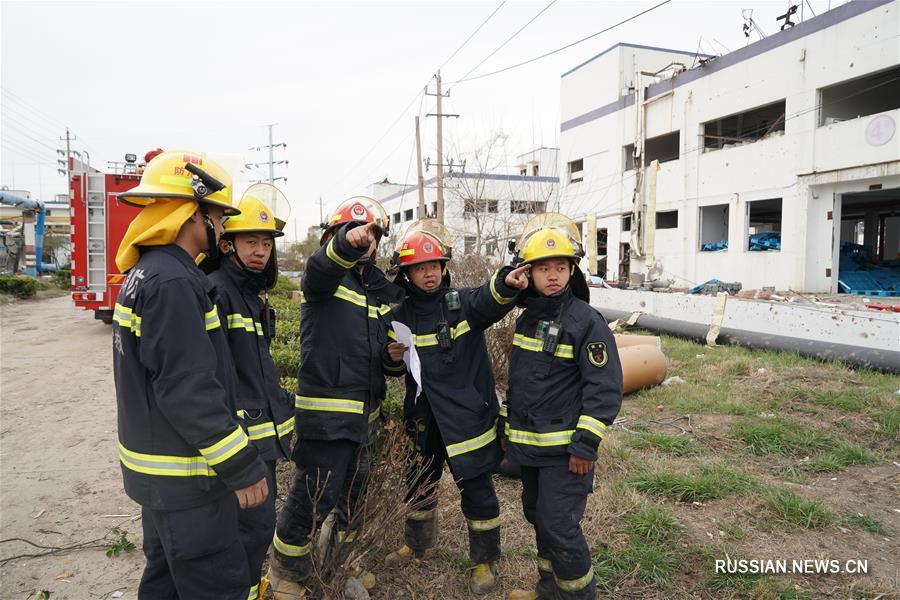 До 64 человек возросло число жертв взрыва в химпромышленном парке в Восточном Китае