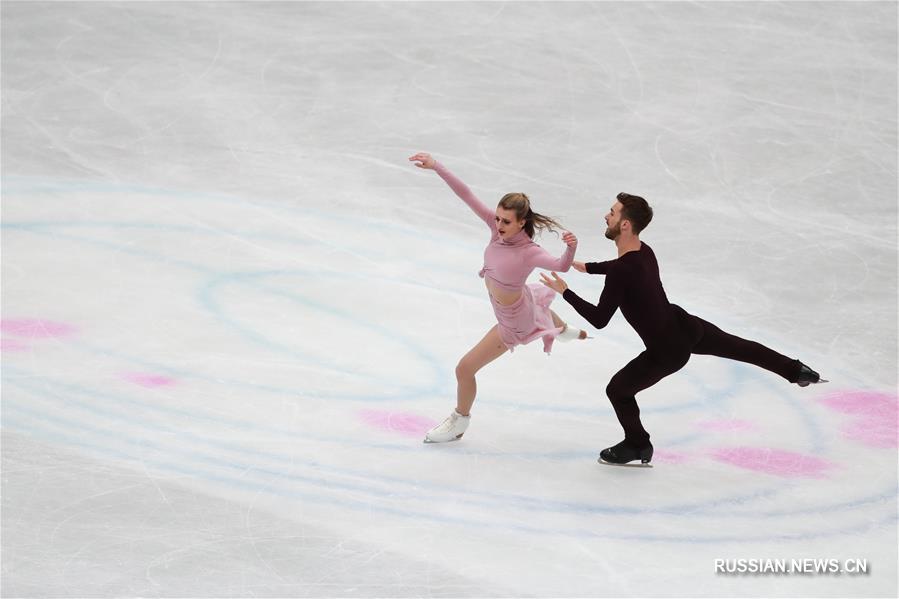 Фигурное катание -- ЧМ-2019: французский дуэт завоевал "золото" в соревнованиях по танцам на льду