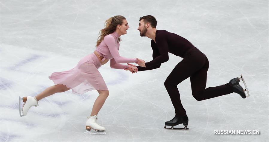 Фигурное катание -- ЧМ-2019: французский дуэт завоевал "золото" в соревнованиях по танцам на льду