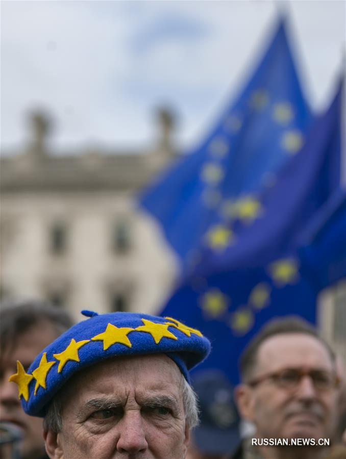 В Лондоне прошла демонстрация за второй референдум по Brexit 