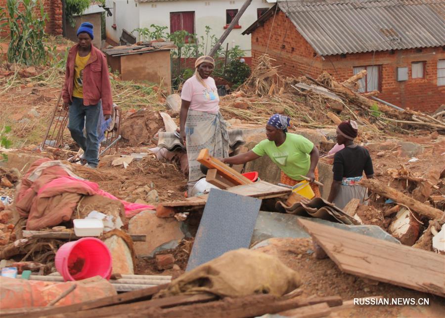 Число жертв тропического циклона "Идай" в Зимбабве возросло до 154 человек