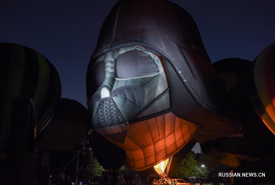В Гамильтоне завершился фестиваль воздушных шаров