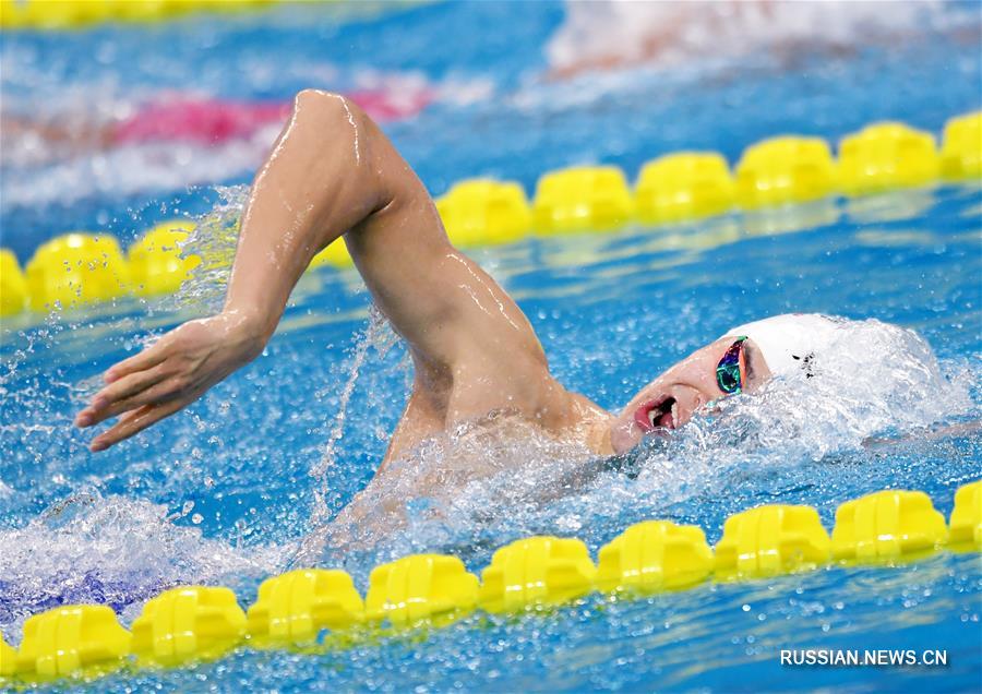 Плавание -- Чемпионат Китая 2019: Сунь Ян победил на дистанции 800 м вольным стилем среди мужчин