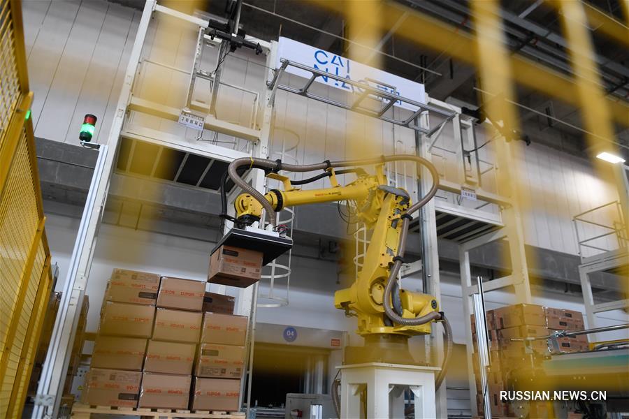 В провинции Чжэцзян открылся первый полностью автоматизированный логистический "парк будущего" компании Cainiao