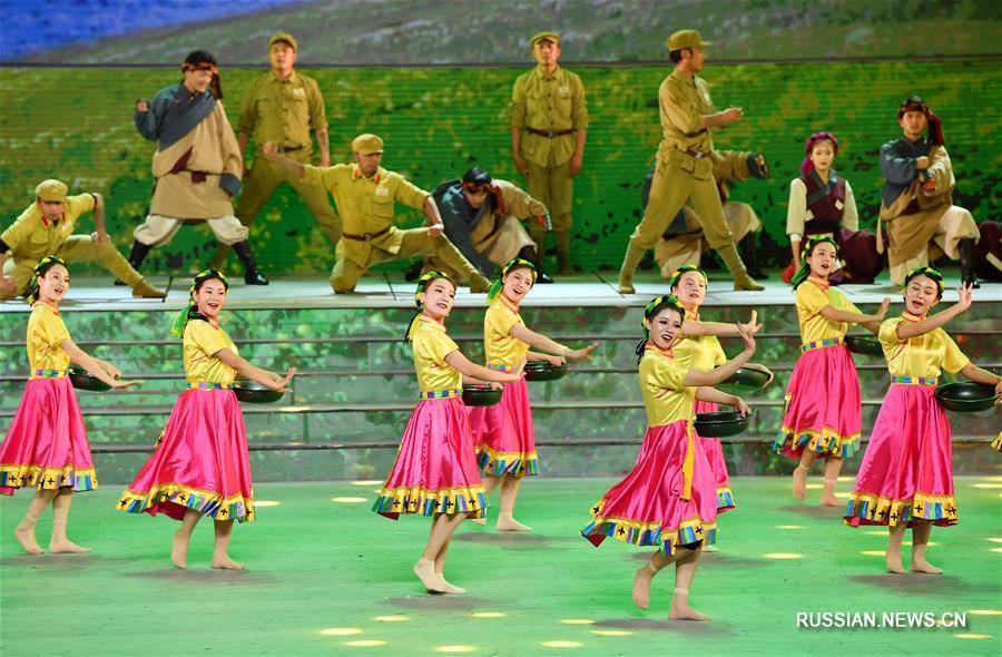 Гала-концерт в честь 60-й годовщины демократических реформ в Тибете прошел в Лхасе