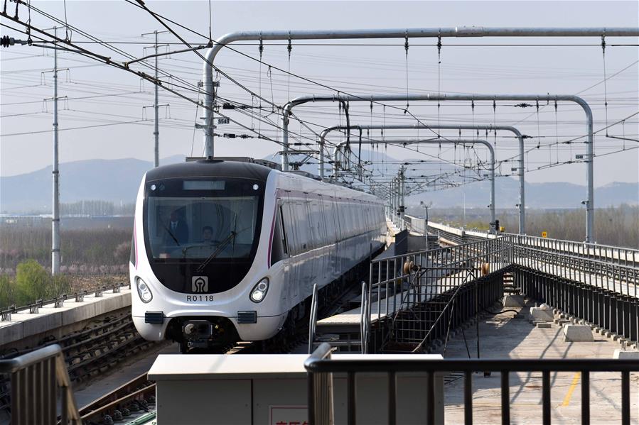 В Цзинане открыли первую линию метро