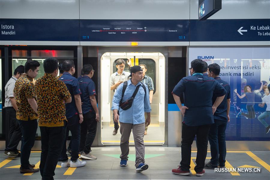 В Индонезии сдана в эксплуатацию первая в стране линия метрополитена