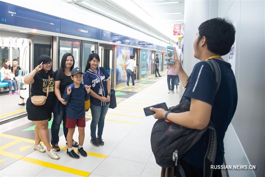 В Индонезии сдана в эксплуатацию первая в стране линия метрополитена