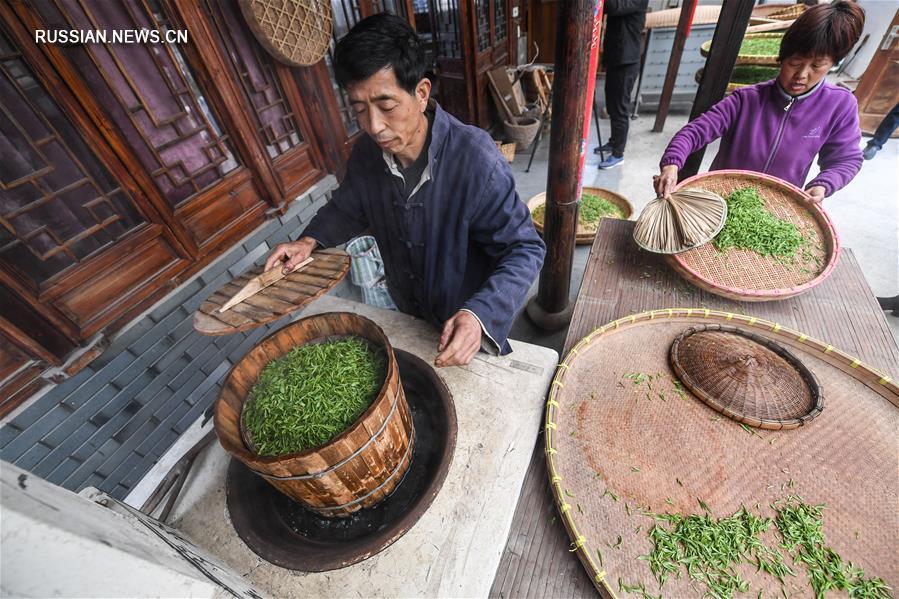 1000-летняя технология производства прессованного чая "Цзысунь"