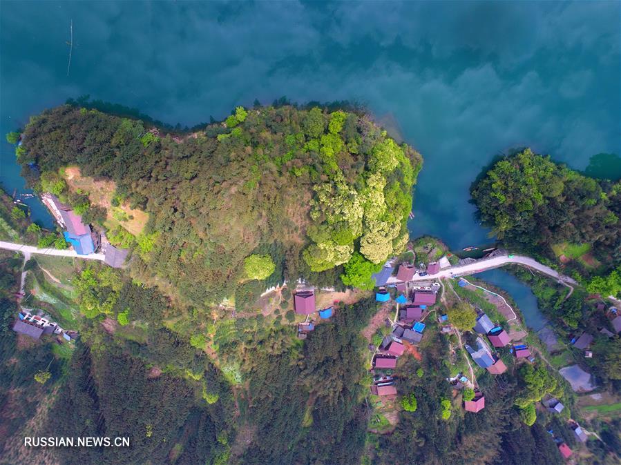 Весна в уезде Цзиньпин провинции Гуйчжоу