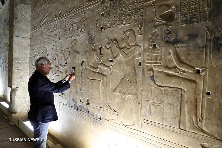 Экскурсия по Поминальному храму Сети I в Египте
