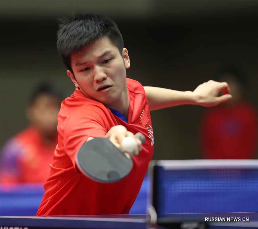 Китаец Фань Чжэньдун вышел в полуфинал Кубка Азии по настольному теннису в мужском одиночном разряде