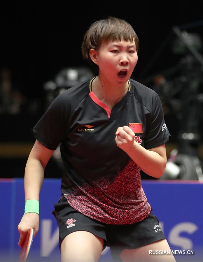 Китаянка Чжу Юйлин стала чемпионкой Кубка Азии по настольному теннису в женском одиночном разряде