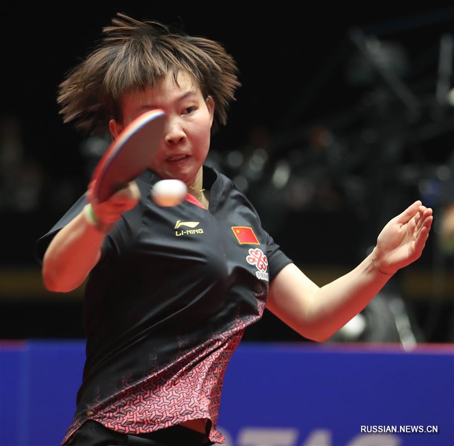 Китаянка Чжу Юйлин стала чемпионкой Кубка Азии по настольному теннису в женском одиночном разряде
