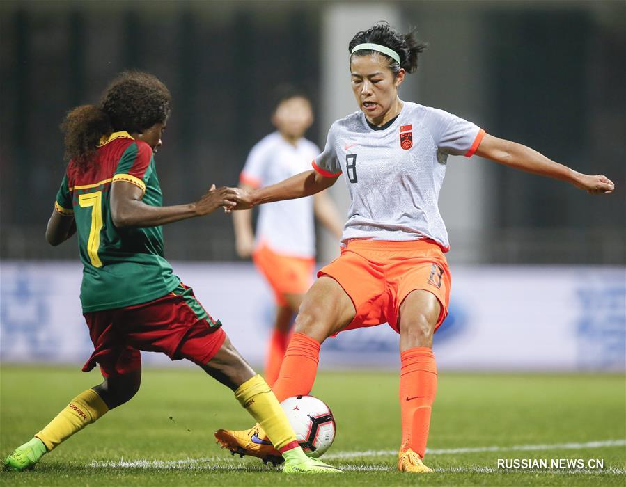 Футбол -- Уханьский турнир четырех стран по женскому футболу 2019: китаянки выиграли чемпионский титул