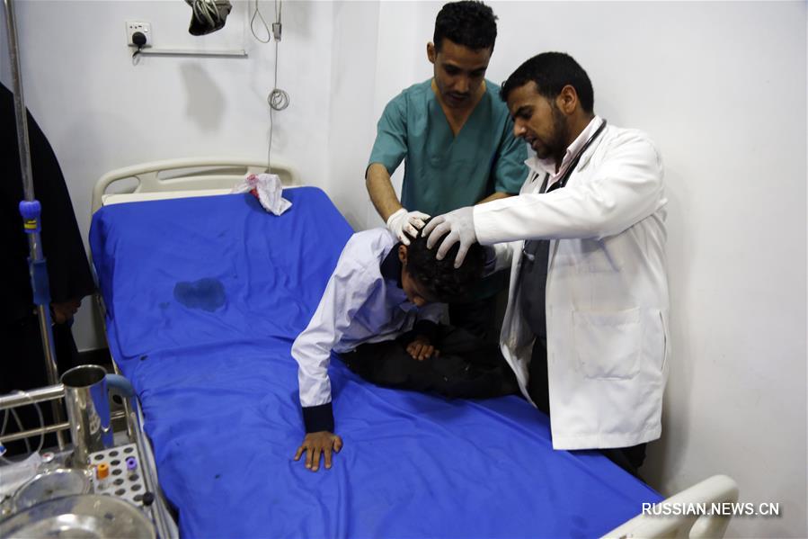 Столица Йемена Сана подверглась воздушному налету